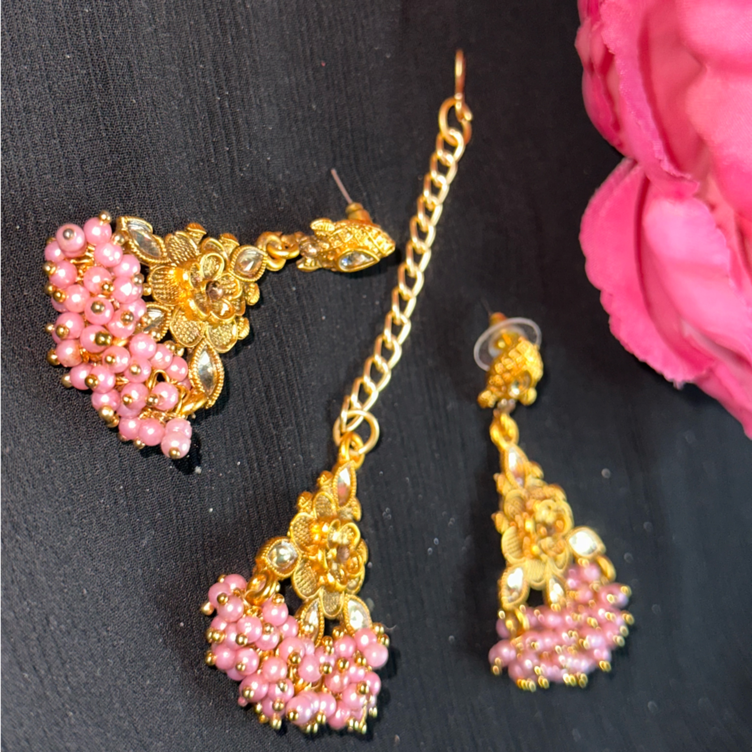 Light Pink Tikka Set 25$